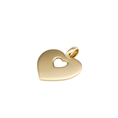 Pendentif Poiray Cœur Secret - Pendentif en or jaune 18 carats 58 Facettes 32933