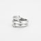 Bague 49 Bague en Or gris, diamants 58 Facettes