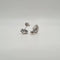 Boucles d'oreilles Boucles d'oreilles en or blanc 18 carats serties de diamants naturels 58 Facettes