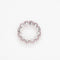 Broche Broche or blanc sertie de perles de culture et saphirs roses 58 Facettes