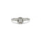 Bague 51 Bague or blanc et diamants 58 Facettes 220470R