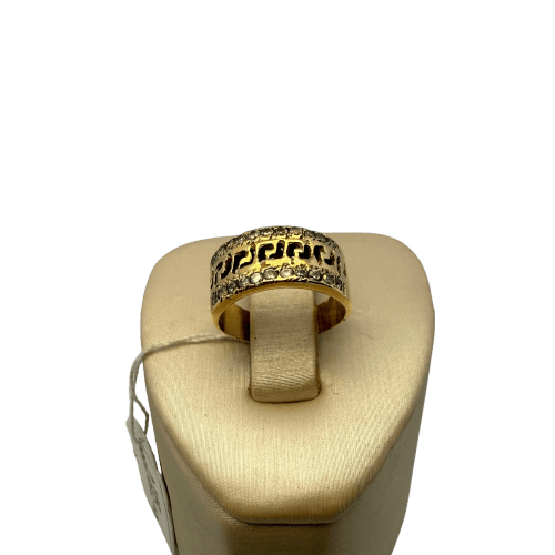 Bague 47 Bague ajourée en or jaune 18 carats (750) 2,92 g 58 Facettes 250083