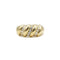 Bague 56 Bague or jaune et diamants 58 Facettes 220311R