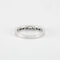 Bague 53 Bague en Or Blanc & diamants 58 Facettes