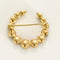 Broche Broche "Croissant de Lune" en or jaune et grenats 58 Facettes NAR1038