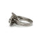 Bague 57 Bague - Or blanc & Diamants 58 Facettes 250309R