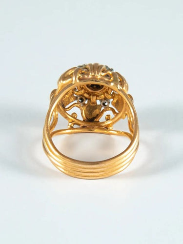 Bague 53 Bague Dôme Diamants 58 Facettes