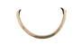 Collier Oro Giallo Pipe Snake - Collier Tubogas en or jaune 18 ct 58 Facettes col294