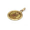 Pendentif Augis - Médaille d’amour L’Essentielle en or jaune 750, diamant et rubis 58 Facettes 250055SP