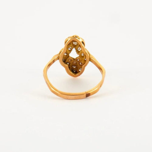 Bague 57 Bague en Or jaune & diamants 58 Facettes