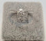 Bague 54 Bague en Or blanc diamants naturels 58 Facettes