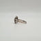Bague 50 Bague or blanc diamants 58 Facettes