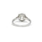 Bague 56 Bague Solitaire Platine Diamant taille coussin 2.45ct 58 Facettes 230156R