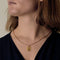 Pendentif Augis - Médaille sentimentale en or jaune 58 Facettes HOU5800