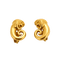 Boucles d'oreilles Zolotas - Clips d'oreilles tête de bélier en or jaune 22k 58 Facettes LJ11