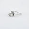 Bague 53 Bague en or blanc & diamants 58 Facettes