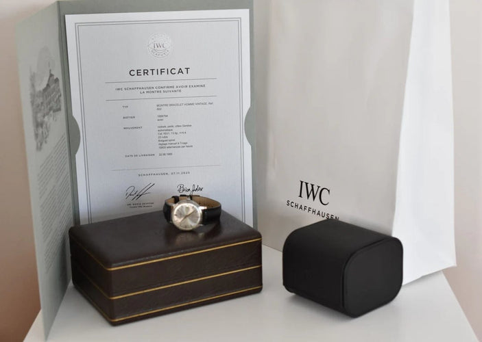 Montre IWC - Montre homme "Classic man", calibre 8531 Pellaton automatique, 1965 - révisée 58 Facettes IWC-100
