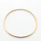 Bracelet Bracelet Demi-jonc plat or jaune 58 Facettes