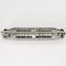 Broche Broche Art Déco motif géométrique en or blanc 18k, platine, diamants et saphirs 58 Facettes PL10