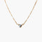 Collier Collier Coeur Saphir 58 Facettes