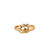 Bague 51 Bague or jaune 3 diamants 58 Facettes