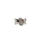 Bague 54 Bague or blanc sertie de diamants 58 Facettes