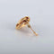 Boucles d'oreilles Boucles d'oreilles entrelacées Rubis synthétiques 58 Facettes 1