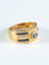 Bague 55 Bague Saphirs et Diamants 58 Facettes