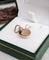Pendentif Pendentif œil de tigre en or rose 18 carats 58 Facettes 691
