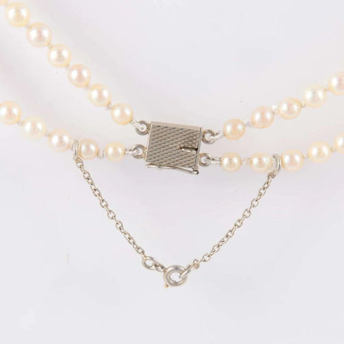 Collier Collier de Perles double rang 58 Facettes 1