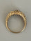 Bague 57.5 FRED - Bague or jaune diamants 58 Facettes 5706