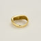 Bague 55 Bague mouvementée en or jaune 58 Facettes SENS2452X7