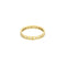Bague 58.5 Alliance américaine - Bague en or jaune 18K et diamants 58 Facettes 58FC143