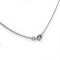 Collier Collier pendentif en or blanc 750‰ et diamant 58 Facettes 250210R