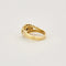 Bague 54 Bague Or jaune Saphir Diamants 58 Facettes