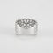 Bague 53 Bague en Or Blanc & diamants 58 Facettes