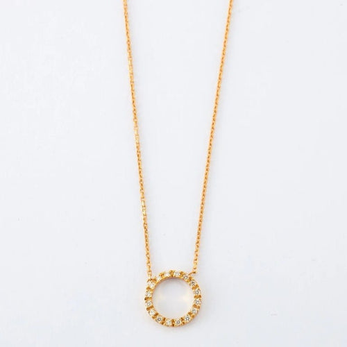 Collier Collier en Or jaune & diamants 58 Facettes