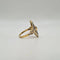 Bague 54 Bague art déco or jaune 18 carats sertie de saphirs ovales et diamants 58 Facettes