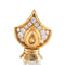 Boucles d'oreilles Boucles d'oreille citrine diamants et perles pendantes 58 Facettes