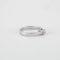 Bague 52 Bague solitaire Or blanc Diamants 0.50ct 58 Facettes