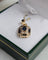 Pendentif Pendentif style Art déco en or jaune 18 carats et saphirs 58 Facettes 721