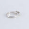 Bague 53 Bague Or blanc Trilogie 58 Facettes FM51