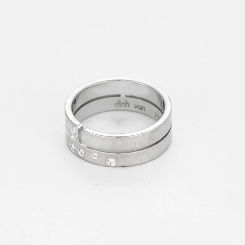 Bague 53 DINH VAN - Bague Seventies Diamants 58 Facettes 58FC102