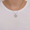 Pendentif Pendentif Cœur pavage Diamants 58 Facettes FL237