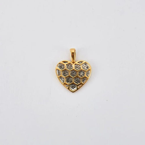 Pendentif Pendentif Cœur pavage Diamants 58 Facettes FL237