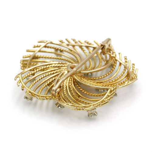 Broche Broche - Or jaune & Diamants 58 Facettes 250005SP
