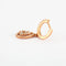Boucles d'oreilles Boucles d'oreilles goutte en Or rose, diamants 58 Facettes