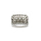 Bague 50 Bague Art déco en platine 850‰ et diamants 58 Facettes 240305R