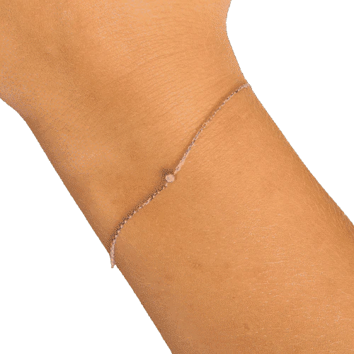 Bracelet Bracelet or blanc diamant 58 Facettes