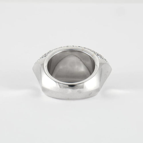 Bague 53 Bague en Or Blanc & diamants 58 Facettes